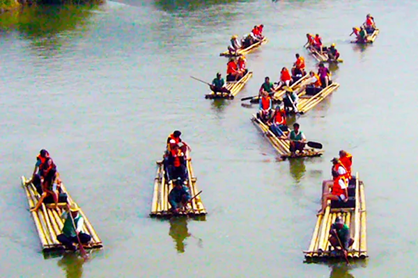 Bamboo Rafting Pai River