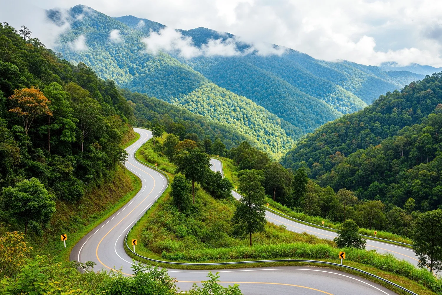 Beautiful Mountain Roads