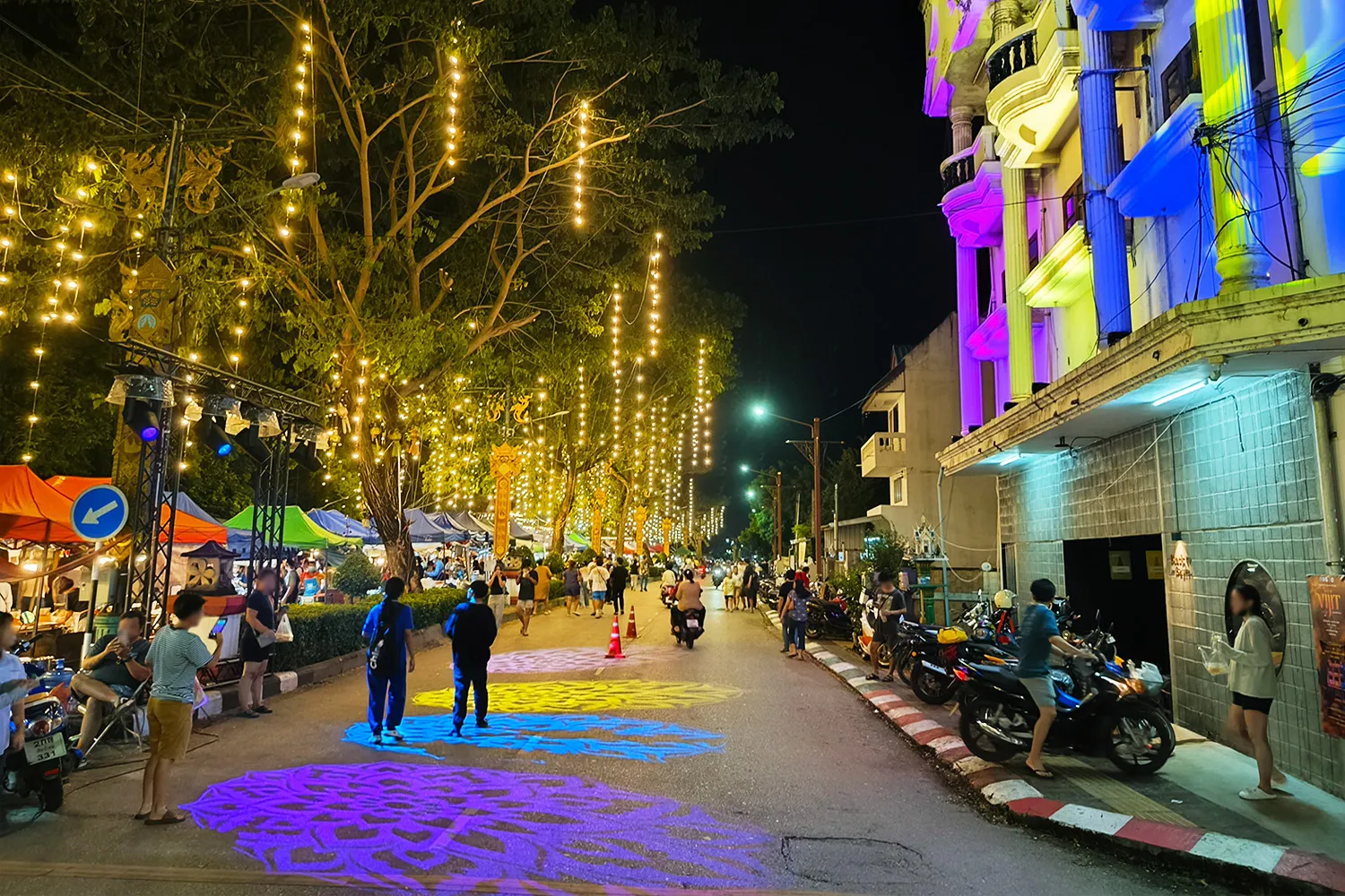Lamphun Walking Street